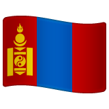 Bandiera della Mongolia Emoji WhatsApp