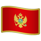 Bandera de Montenegro on WhatsApp