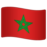 Bandiera del Marocco Emoji WhatsApp