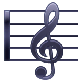 Pauta musical Emoji WhatsApp