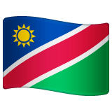 नामीबिया का झंडा on WhatsApp