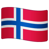नॉर्वे का झंडा on WhatsApp