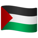 Bandiera dei Territori Palestinesi on WhatsApp