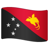 Drapeau de la Papouasie-Nouvelle-Guinée Émoji WhatsApp
