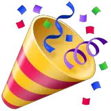 🎉 Party Popper Emoji on WhatsApp