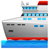 Passenger Ship Emoji on WhatsApp