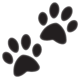 Paw Prints on WhatsApp