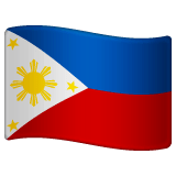 Drapeau des Philippines on WhatsApp