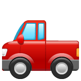 Pickup Truck Emoji on WhatsApp