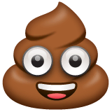 💩 Pile of Poo Emoji on WhatsApp