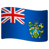 Flagge von Pitcairn on WhatsApp