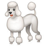 🐩 Poodle Emoji on WhatsApp