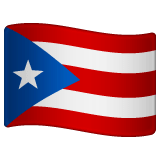 Bandiera di Portorico Emoji WhatsApp