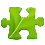 🧩 Tessera del puzzle Emoji su WhatsApp