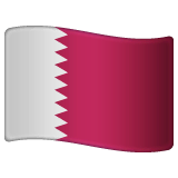 Bandiera del Qatar Emoji WhatsApp