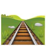 Railway Track Emoji on WhatsApp