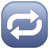 🔁 Simbolo della ripetizione Emoji su WhatsApp