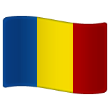 Drapeau de la Roumanie Émoji WhatsApp