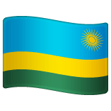 Bandeira do Ruanda Emoji WhatsApp