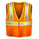 🦺 Safety Vest Emoji on WhatsApp