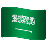 Bendera Arab Saudi on WhatsApp