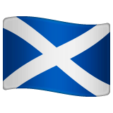 🏴󠁧󠁢󠁳󠁣󠁴󠁿 Flagge von Schottland Emoji auf WhatsApp