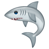 Shark Emoji on WhatsApp