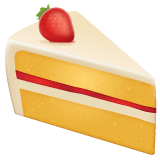 🍰 Fetta di torta Emoji su WhatsApp