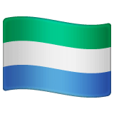 🇸🇱 Bandiera della Sierra Leone Emoji su WhatsApp
