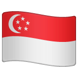 Σημαία Σιγκαπούρης on WhatsApp