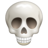 💀 Skull Emoji on WhatsApp