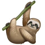 🦥 Sloth Emoji on WhatsApp