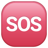 Sos चिह्न on WhatsApp