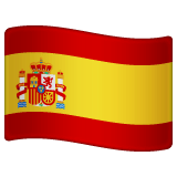 🇪🇸 Flagge von Spanien Emoji auf WhatsApp