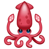 🦑 Squid Emoji on WhatsApp