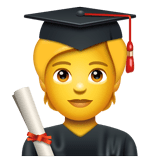 🧑‍🎓 Student(in) Emoji auf WhatsApp