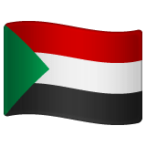 Bandeira do Sudão Emoji WhatsApp
