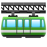 🚟 Suspension Railway Emoji on WhatsApp