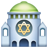 🕍 Sinagoga Emoji su WhatsApp