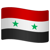 Drapeau de la Syrie Émoji WhatsApp