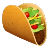 🌮 Taco Emoji on WhatsApp