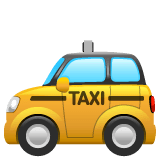 Taxi Emoji on WhatsApp
