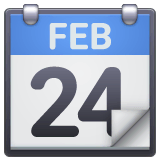📆 Calendario recortable Emoji en WhatsApp
