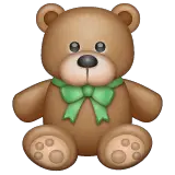 Teddy Bear Emoji on WhatsApp