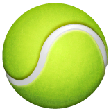 Bola de ténis Emoji WhatsApp