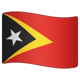 🇹🇱 Bandiera di Timor Est Emoji su WhatsApp