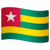 Bandeira do Togo Emoji WhatsApp