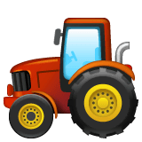 Трактор Эмодзи в WhatsApp