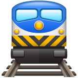 Train Emoji on WhatsApp