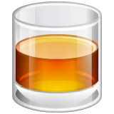 Vaso de whisky Emoji WhatsApp
